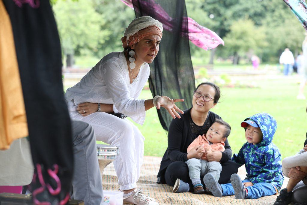 Saturday 05 August 2017, LBTH - Alia Alzougbi of East at Great Day Out at Victoria Park - Photo, Rehan Jamil