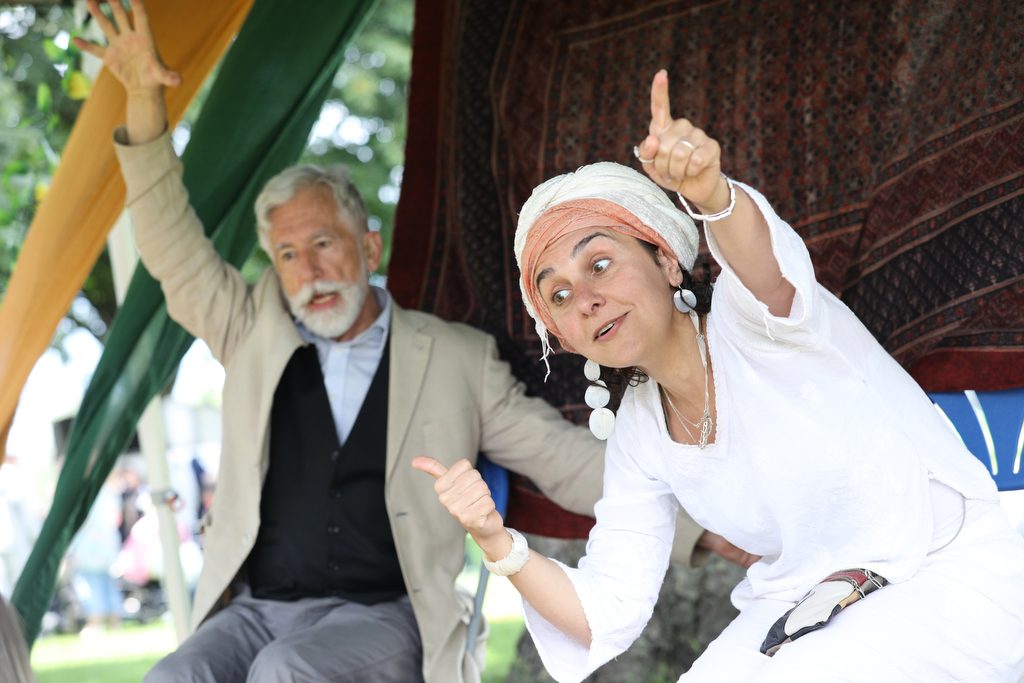 Saturday 05 August 2017, LBTH - Sef Townsend and Alia Alzougbi of East at Great Day Out at Victoria Park - Photo, Rehan Jamil